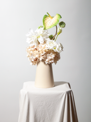 Alabaster Bryony Ceramic Vase - Small