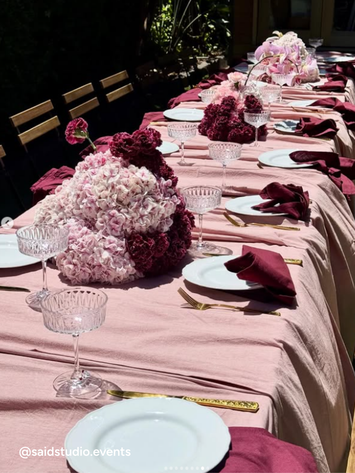 Rose Rectangle Tablecloth