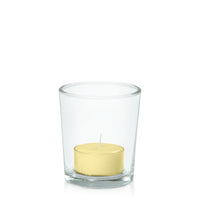 Lemon Tealight in Glass Votive Pack