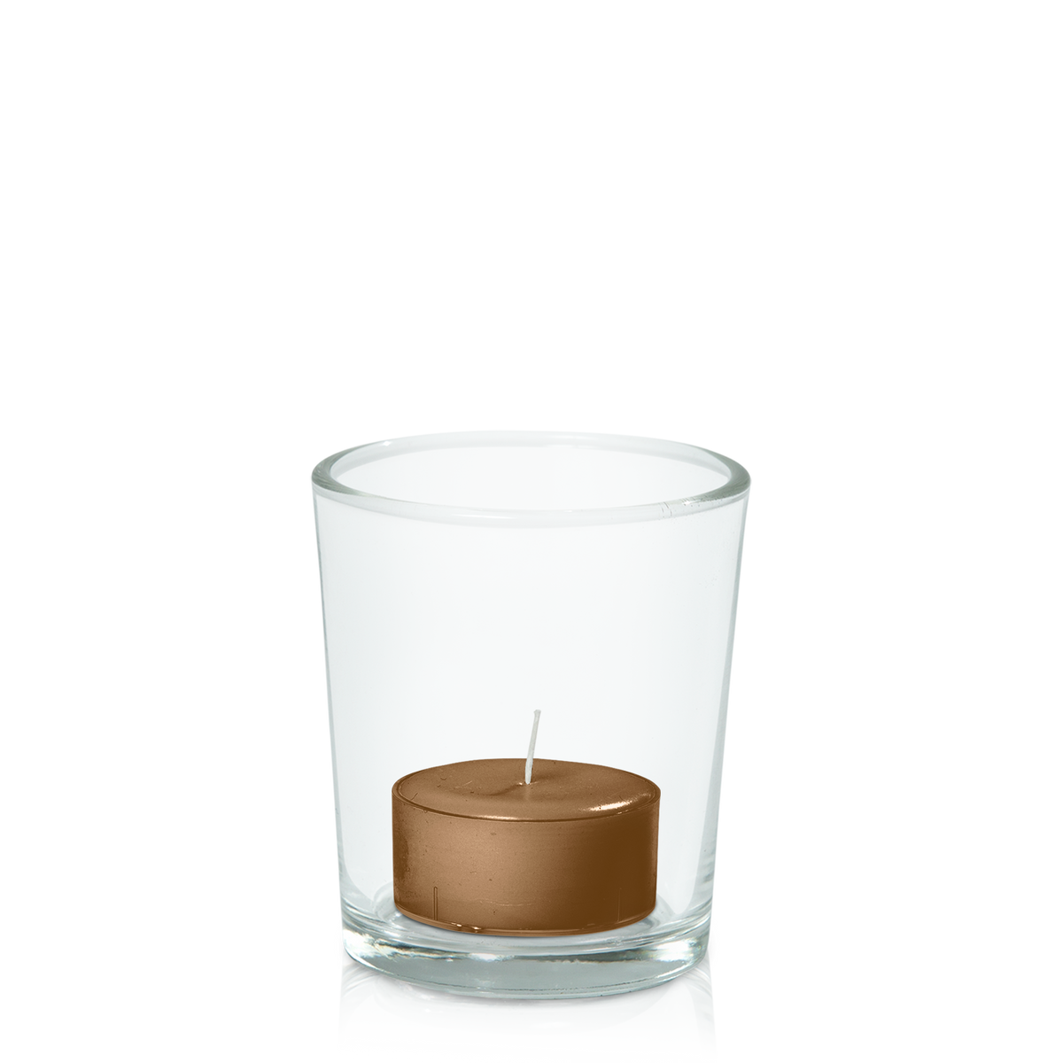 Tiramisu Tealight in Glass Votive Pack