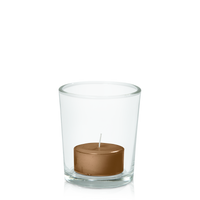 Tiramisu Tealight in Glass Votive Pack