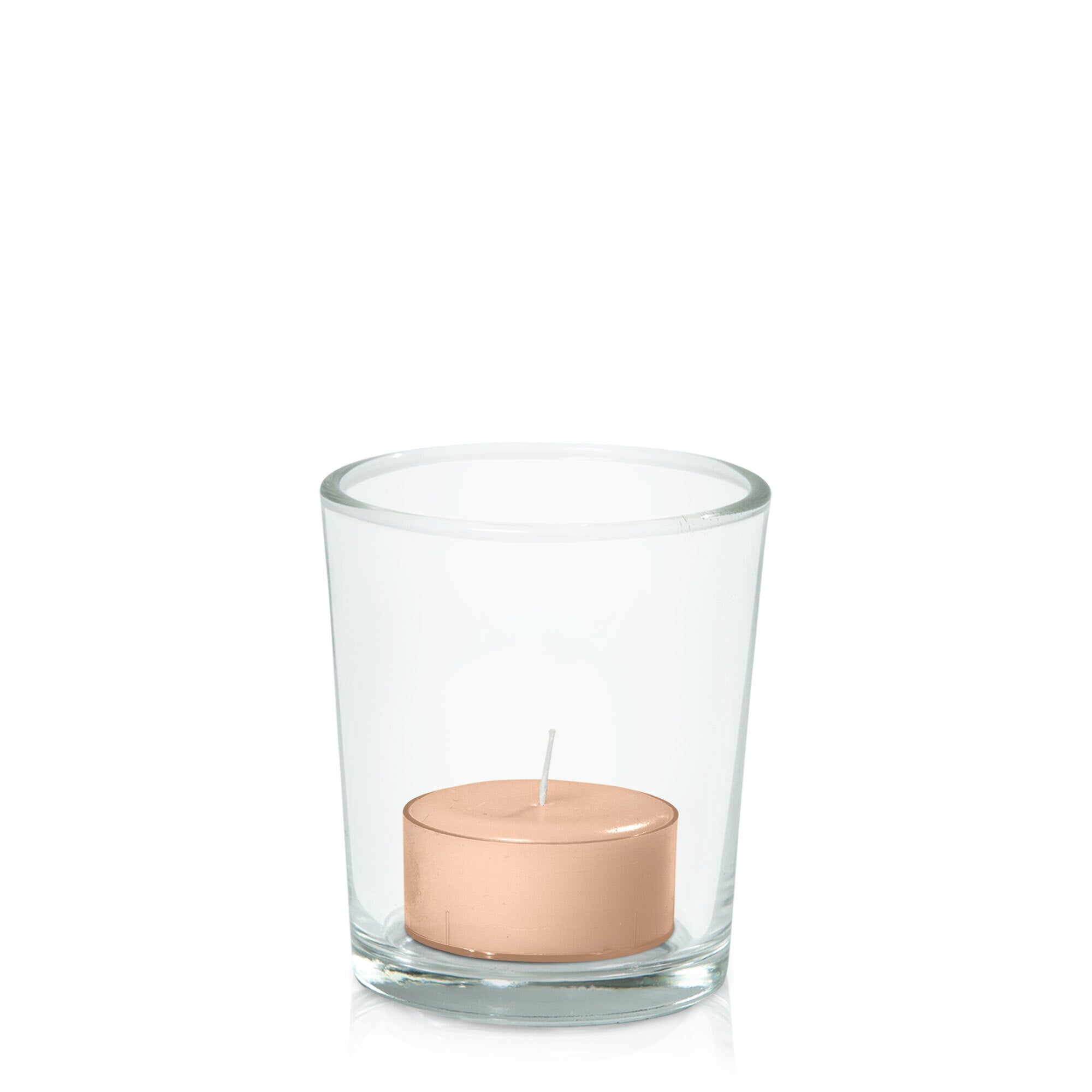 Toffee Tealight in Glass Votive Pack Pack of 24