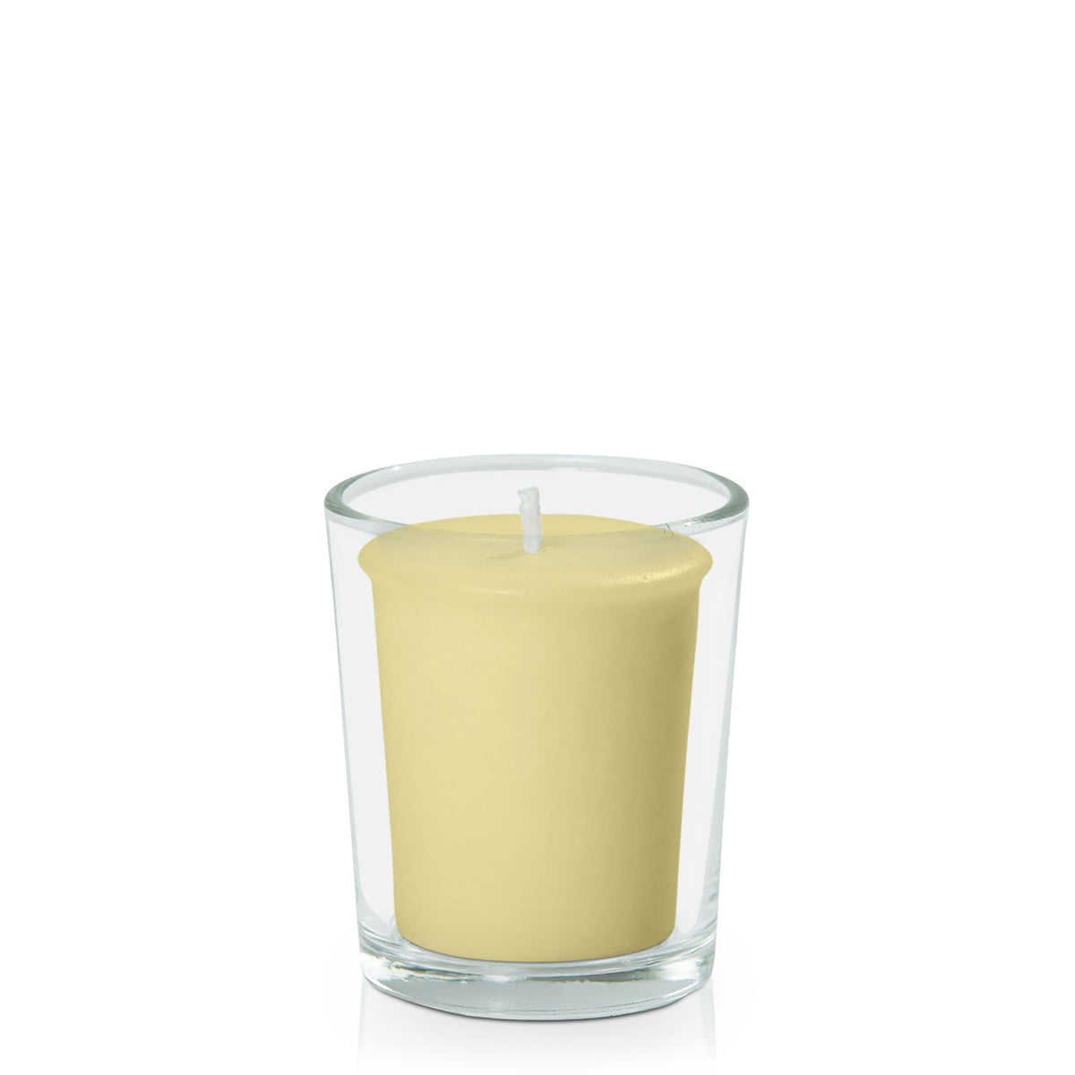 Lemon Votive Candle in Glass Votive Pack Pack of 24