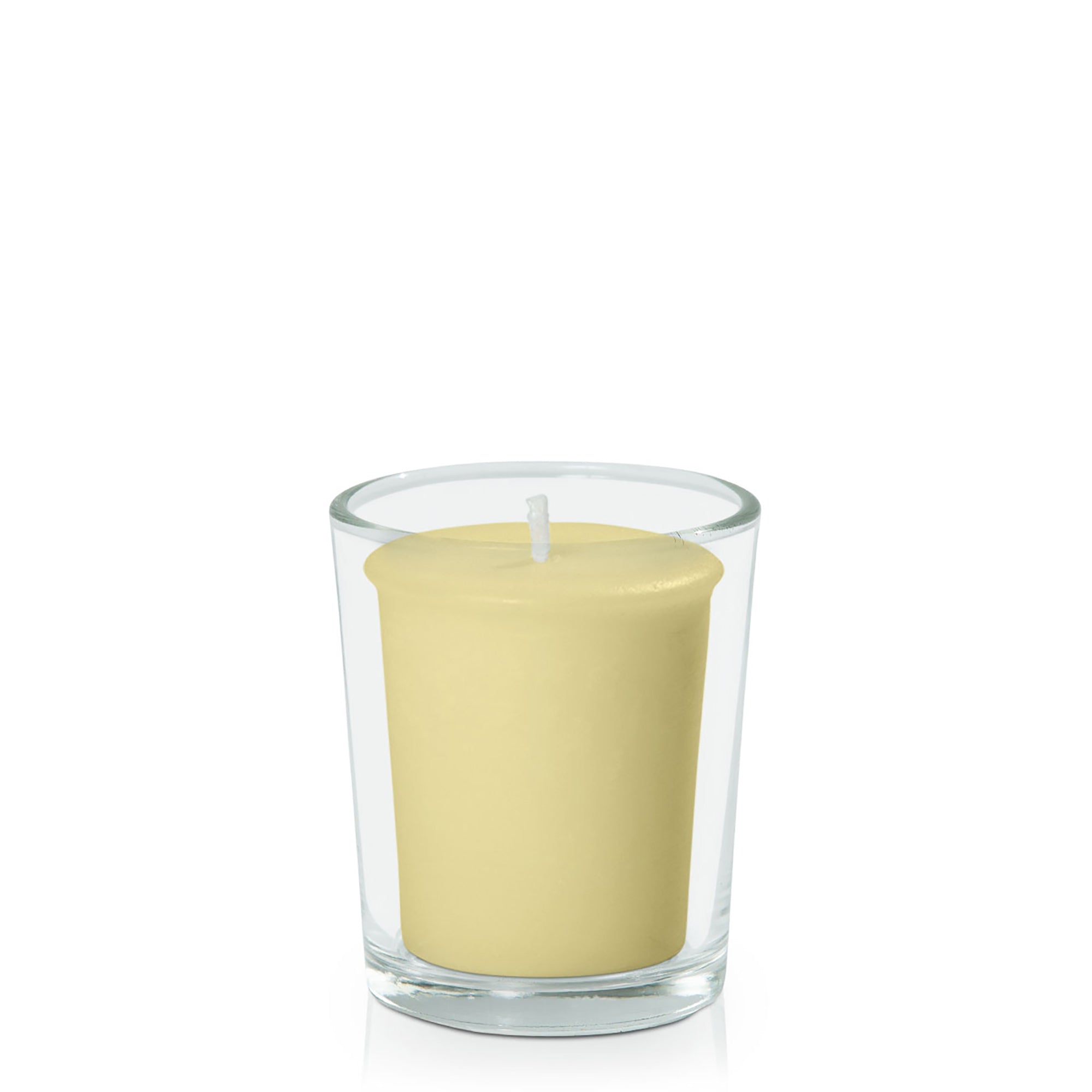 Lemon Votive Candle in Glass Votive Pack Pack of 24