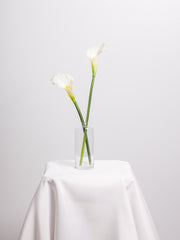White Calla Lily Bud Vase - Medium