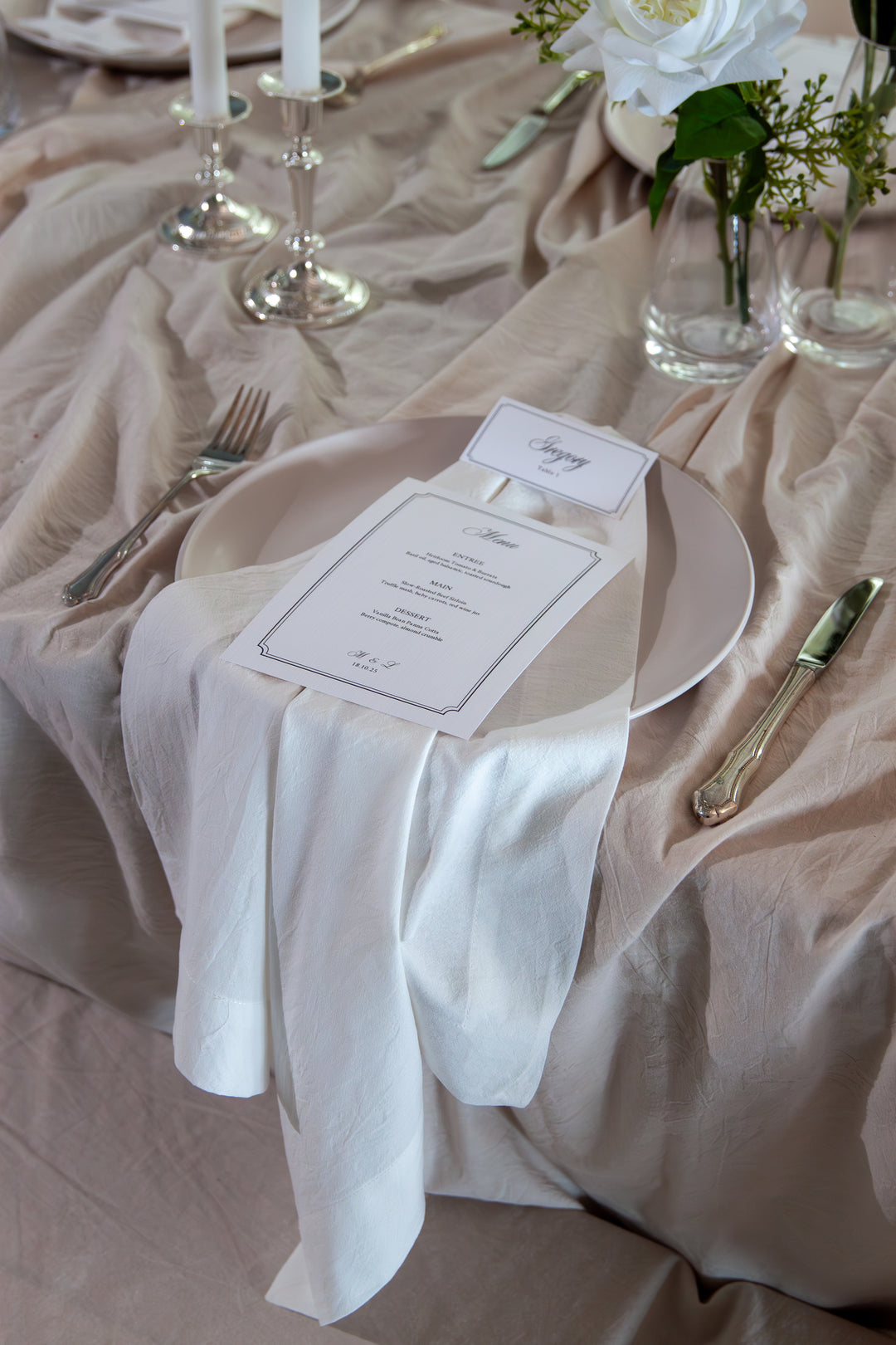 Meringue Napkins