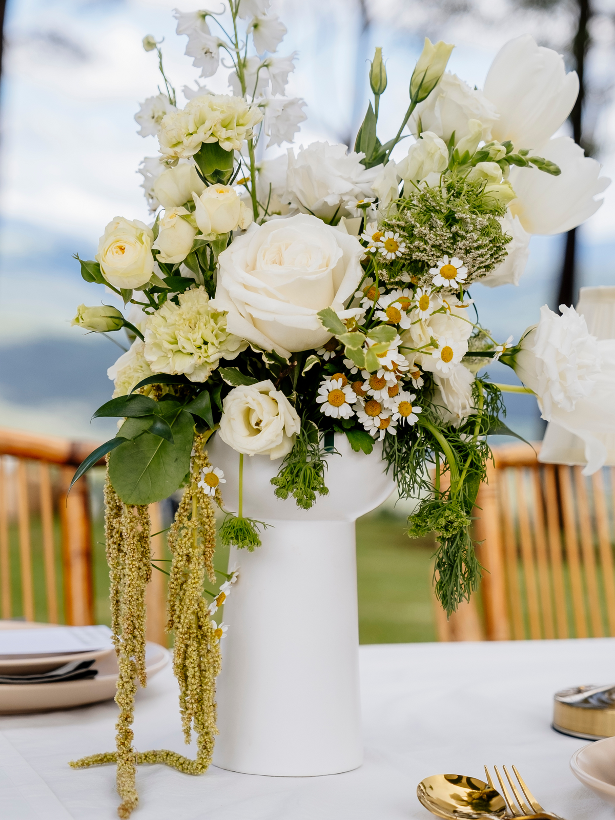 Lace Fleur Vase