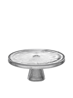 Farrah Clear Glass Cake Stand