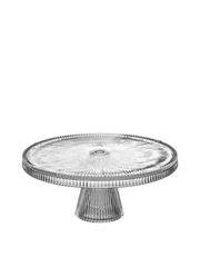 Farrah Clear Glass Cake Stand