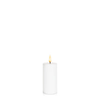 White 5cm x 10cm LED Pillar