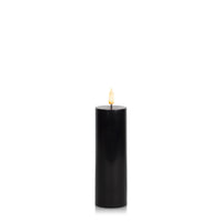 Black 5cm x 15cm LED Pillar