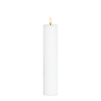 White 5cm x 20cm LED Pillar