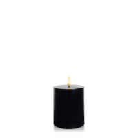 Black 8cm x 10cm LED Pillar