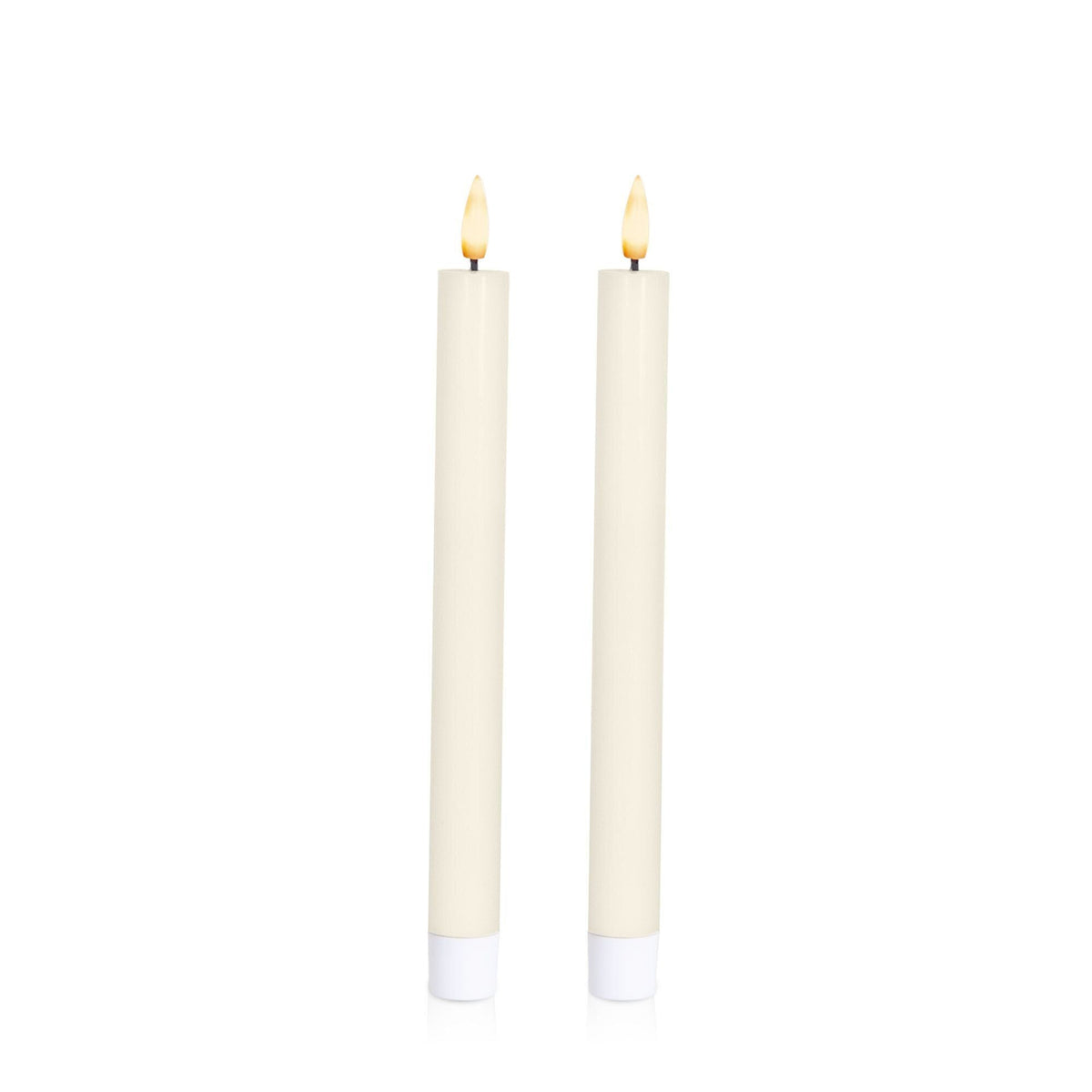 Ivory 24.5cm LED Dinner Candles - Pack of 96