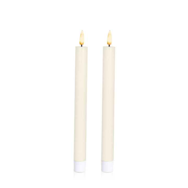 Ivory 24.5cm LED Dinner Candles - Pack of 96