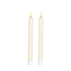 Ivory 24.5cm LED Dinner Candles - Pack of 96
