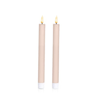 Vintage Rose 24.5cm LED Dinner Candles
