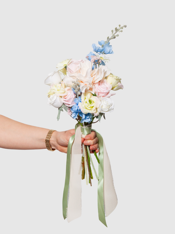 Spring Pastel Wedding Bridesmaid Bouquet