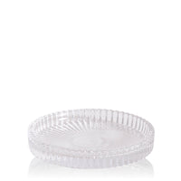 Clear Evangeline Glass Pillar Plate