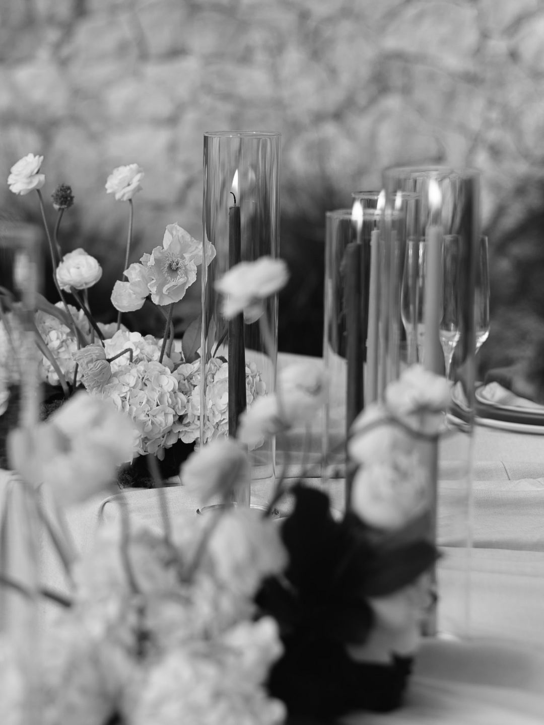 Clear 8cm x 45cm Glass Sleeve