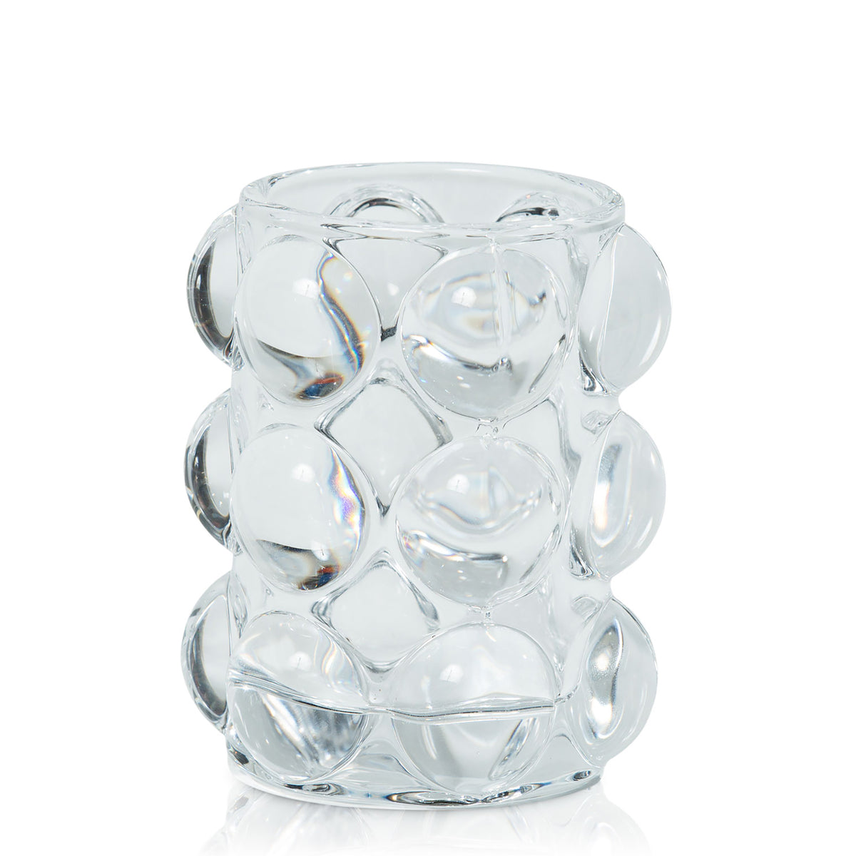 Clear Hayman Glass Tealight Holder Pack of 1