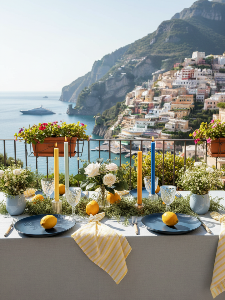 Amalfi 30cm Mixed Pack Dinner Candle