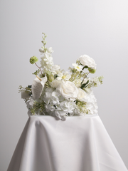White Delphinium & Anthurium Cloud - Small