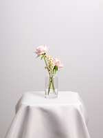 Blush Pink Rose Bud Vase - Small