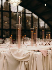 Vintage Blush 35cm Taper Candles