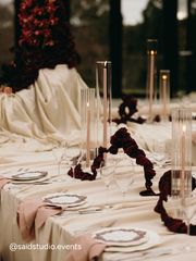 Vintage Blush 45cm Taper Candles