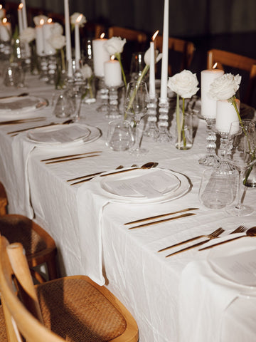 Clear Estelle Glass Candle Holder - Small Pack of 1