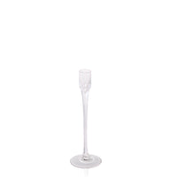 Clear Vivienne Glass Candle Holder - Large