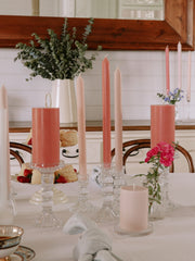 Clear Estelle Glass Candle Holder Trio Pack of 1
