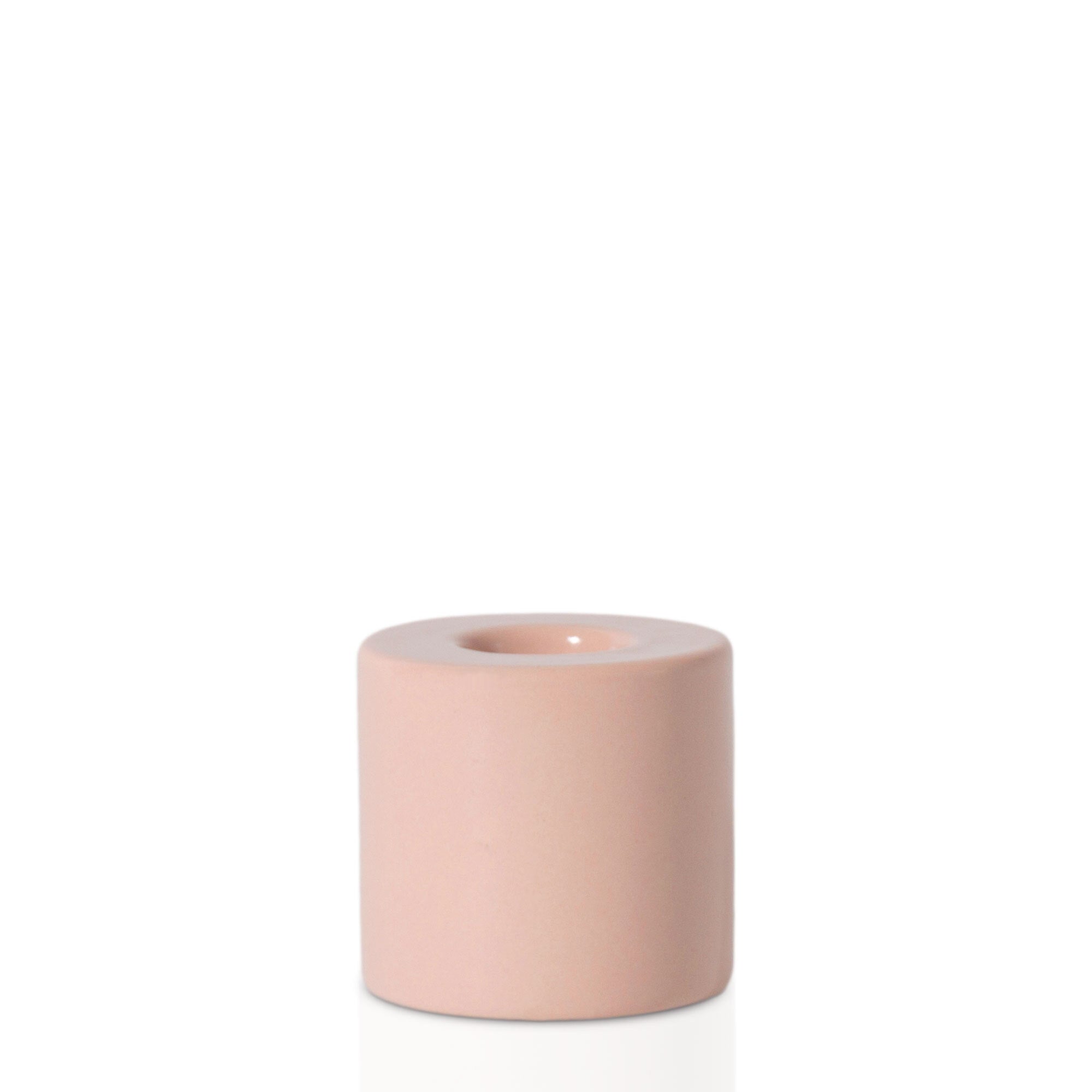 Dawn Blush Freya Ceramic Candle Holder Pack of 1