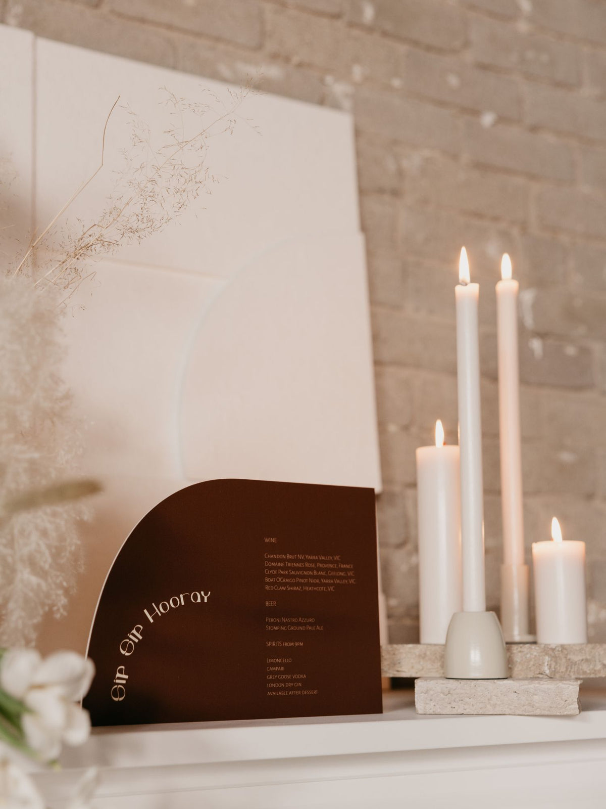 Valley Mist Ebony Ceramic Candle Holder