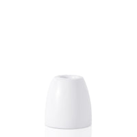 White Ebony Ceramic Candle Holder
