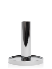 Silver Maya Metal Candle Holder - Large Pack of 1