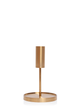 Gold Aria Metal Candle Holder - Medium Pack of 1