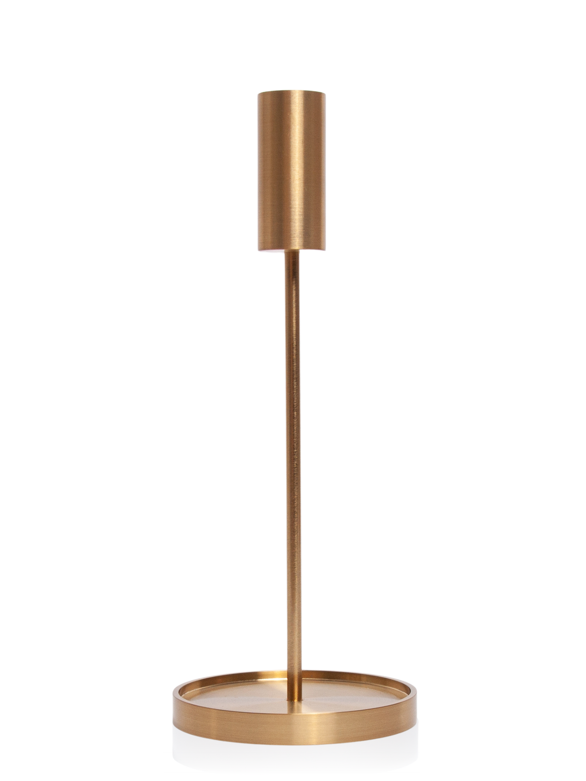 Gold Aria Metal Candle Holder - Large Pack of 1