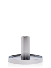 Silver Maya Metal Candle Holder - Medium Pack of 1