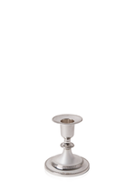 Eloise Antique Silver Candle Holder - Small