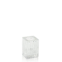 Clear Enzo Vintage Candle Holder