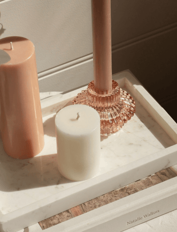 Champagne Enzo Vintage Candle Holder Pack of 1