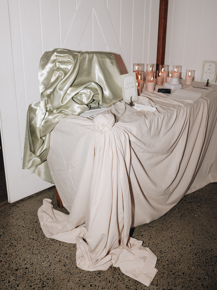 Oatmeal Rectangle Tablecloth - Large