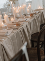 Cappuccino Rectangle Tablecloth - Large