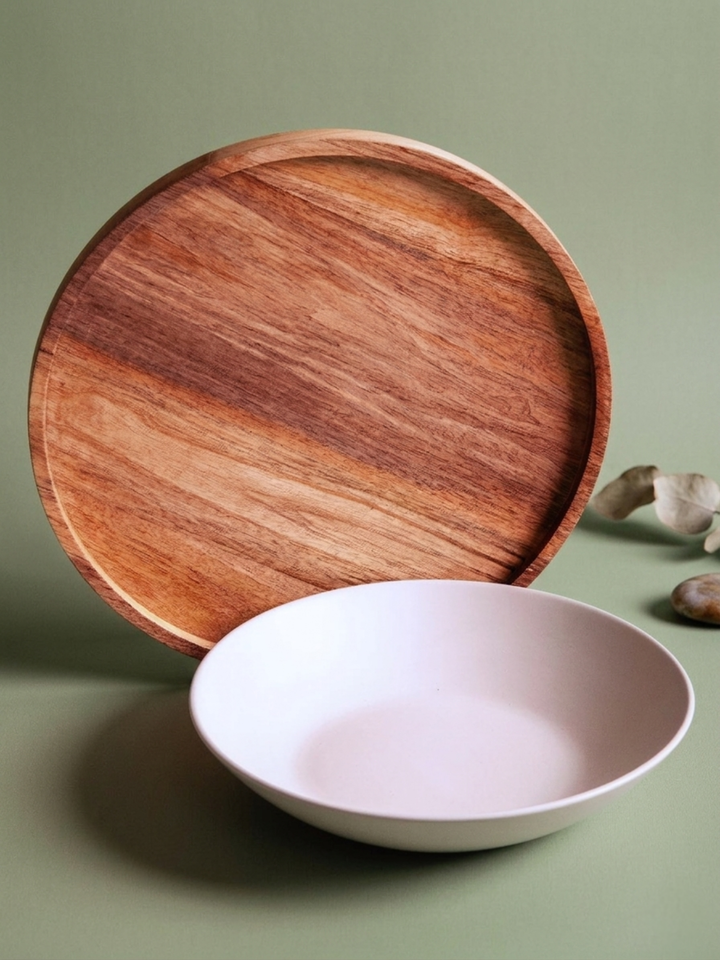 Salad Bowl & Chacuterie Board Bundle