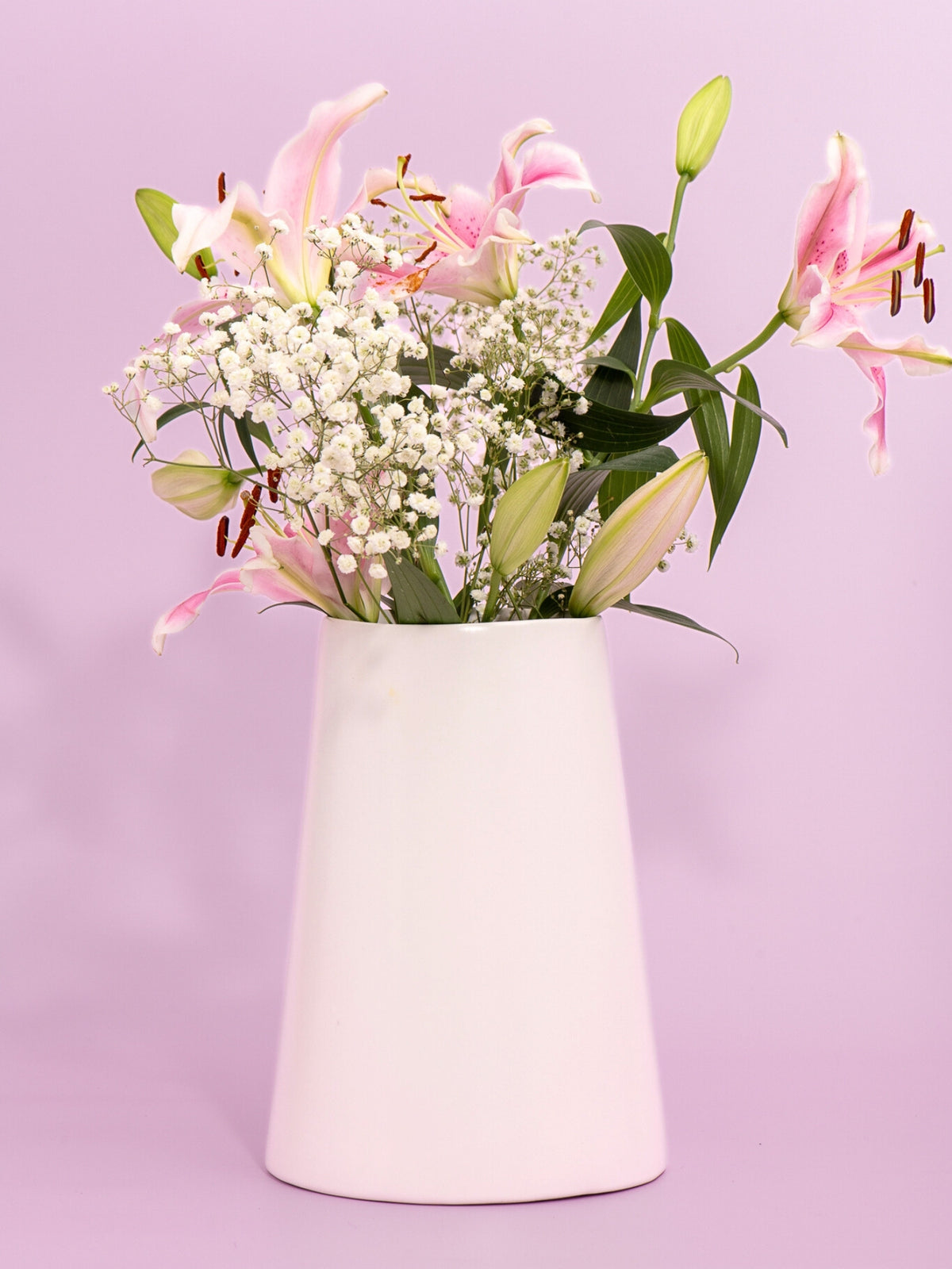 Lace Bryony Ceramic Vase - Large
