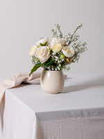 Alabaster Poppy Bud Vase
