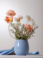 Bermuda Poppy Bud Vase