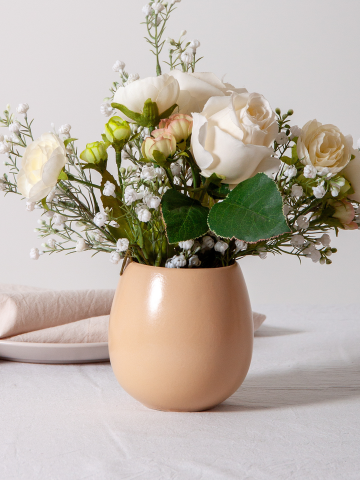 Biscotti Poppy Bud Vase
